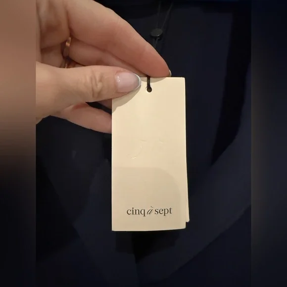 Cinq à Sept Tabitha Blazer in Navy Size 2 New With Tags - Picture 6 of 17